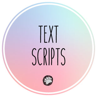Text &amp; Scripts