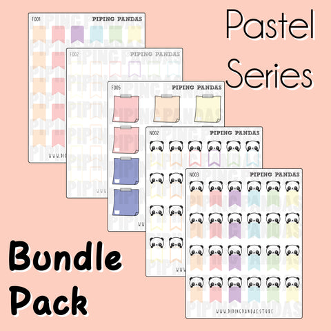 Pastel Series Bundle Pack